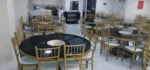 Gold metal Chiavari chair