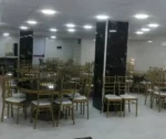 Gold plastic Chiavari chair