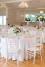 White metal Chiavari chair
